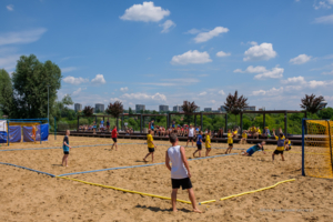 Turniej przygotowawczy Mistrzostw Małopolski w plażowej piłce ręcznej